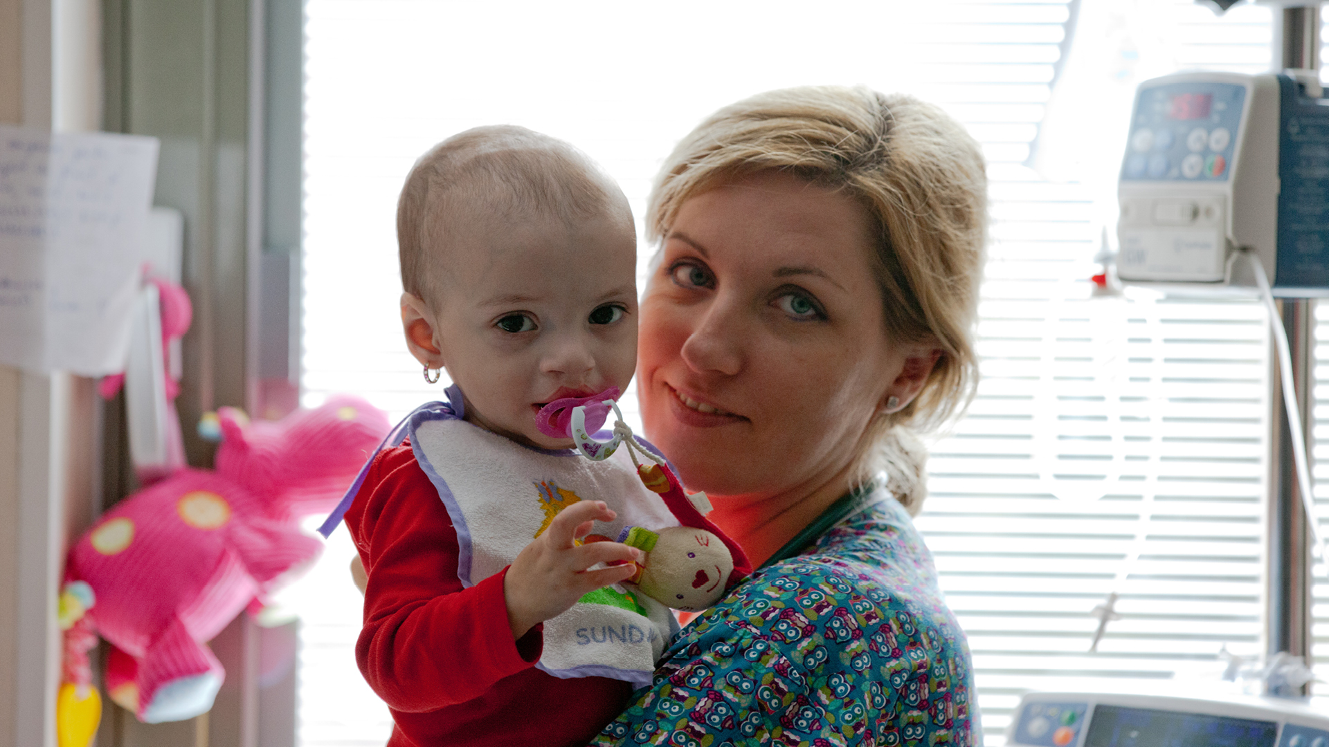 Fotografie din Secția de Terapie Intensivă Nou-născuți Marie Curie